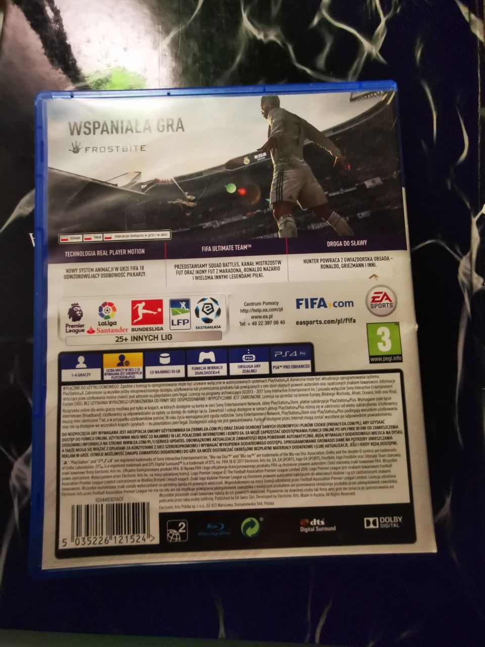 Gra na ps4 Fifa 18