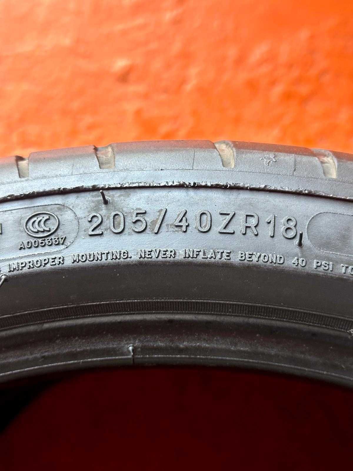 Pneus Michelin Pilot Sport 4 - 205/40/18 - Excelentes
