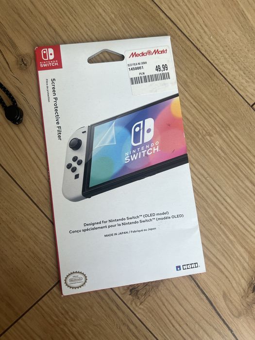Nintendo switch oled plus dwie gry
