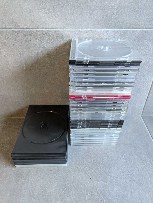 Caixas de CD/DVD