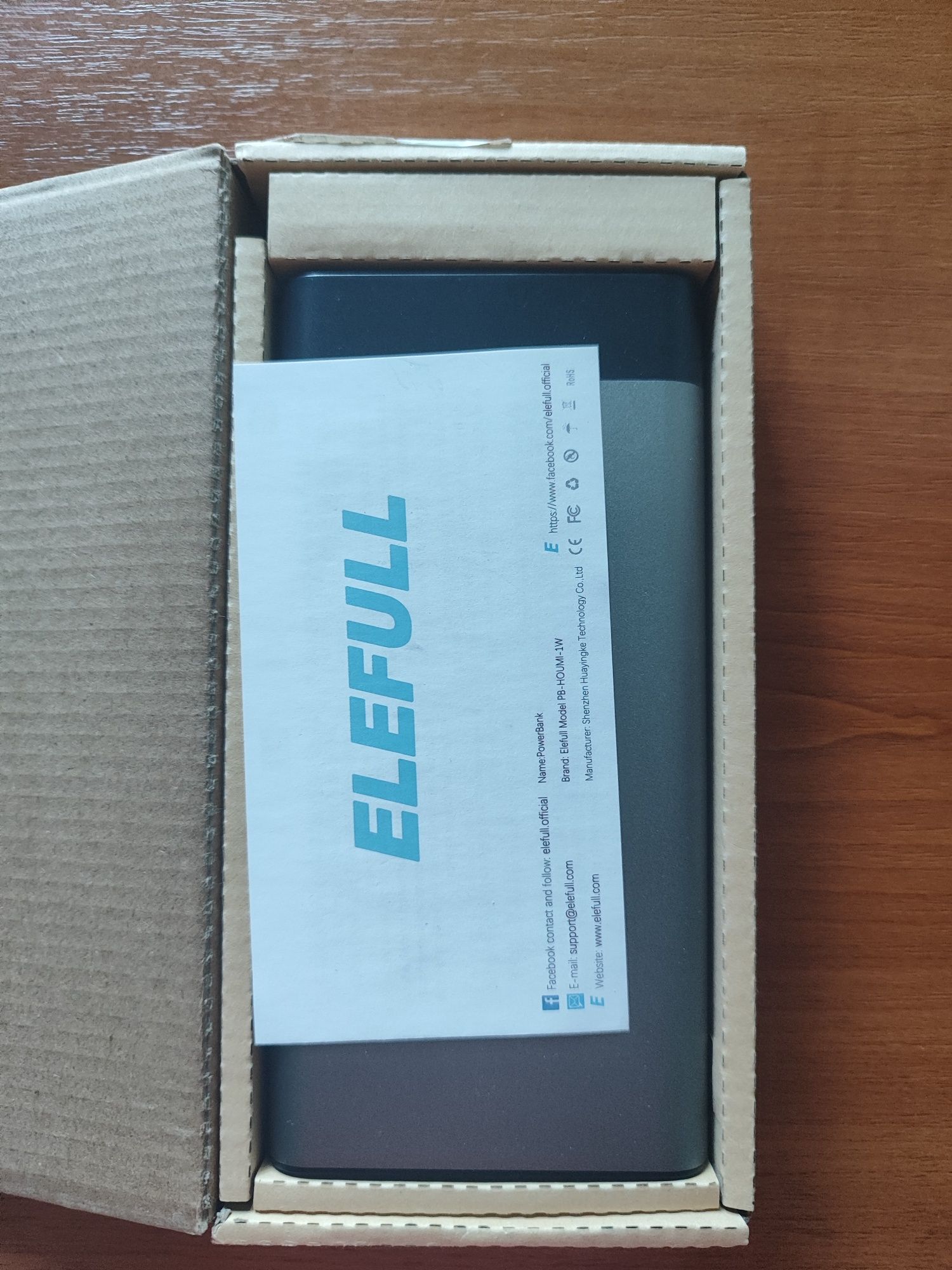 POWER BANK ELEFULL 30000 mAh. Портативна зарядка Повербанк на 30000mА
