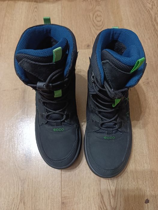 Зимові чобітки Ecco Gore tex 39 р 25 см зимние ботинки экко сапоги