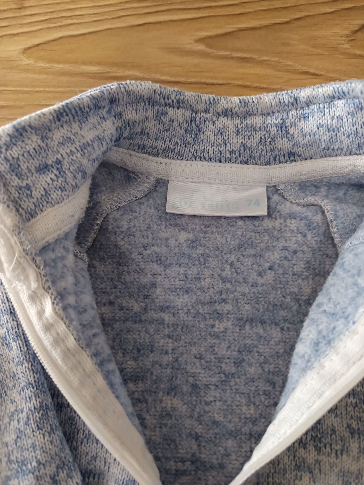 Bluza sweterek na zamek 74 Pepco
