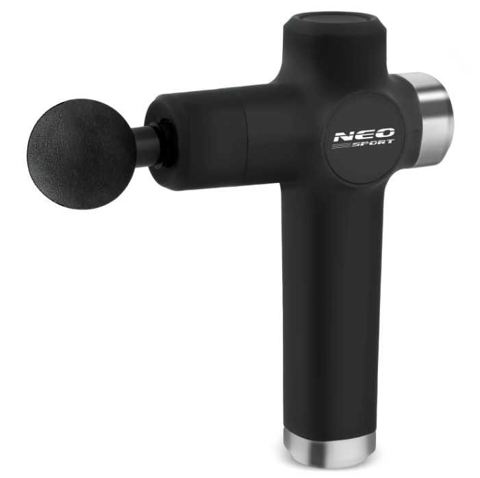 Nowy Pistolet Do Masażu Masażer Do Ciała Pleców Massage Gun 8 NAKŁADEK