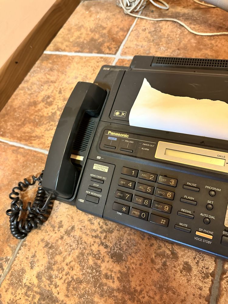 Telefon z faxem  stacjonarny