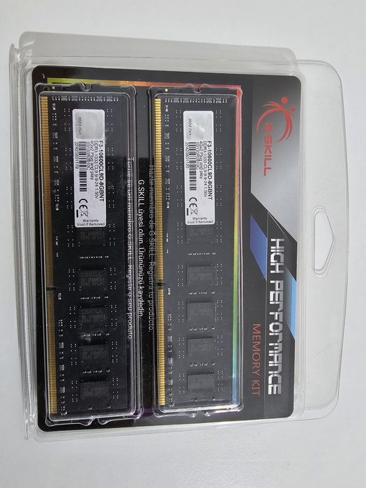G.skill Memória RAM NT Series K2 2x4GB DDR3 1600Mhz Novas