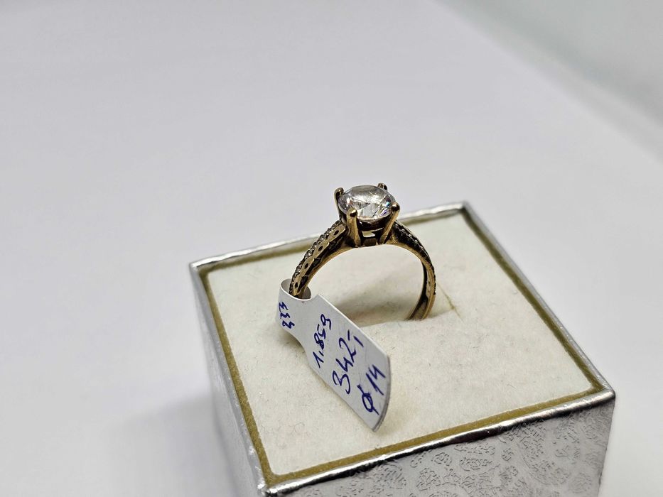 Pierścionek Złoty 1,85g P333 R14 * Komis Madej Gorlice