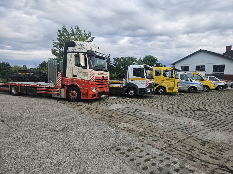 Transport masyn rolniczych budowlanych