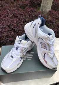 New Balance 530 White Silver Navy EU 40