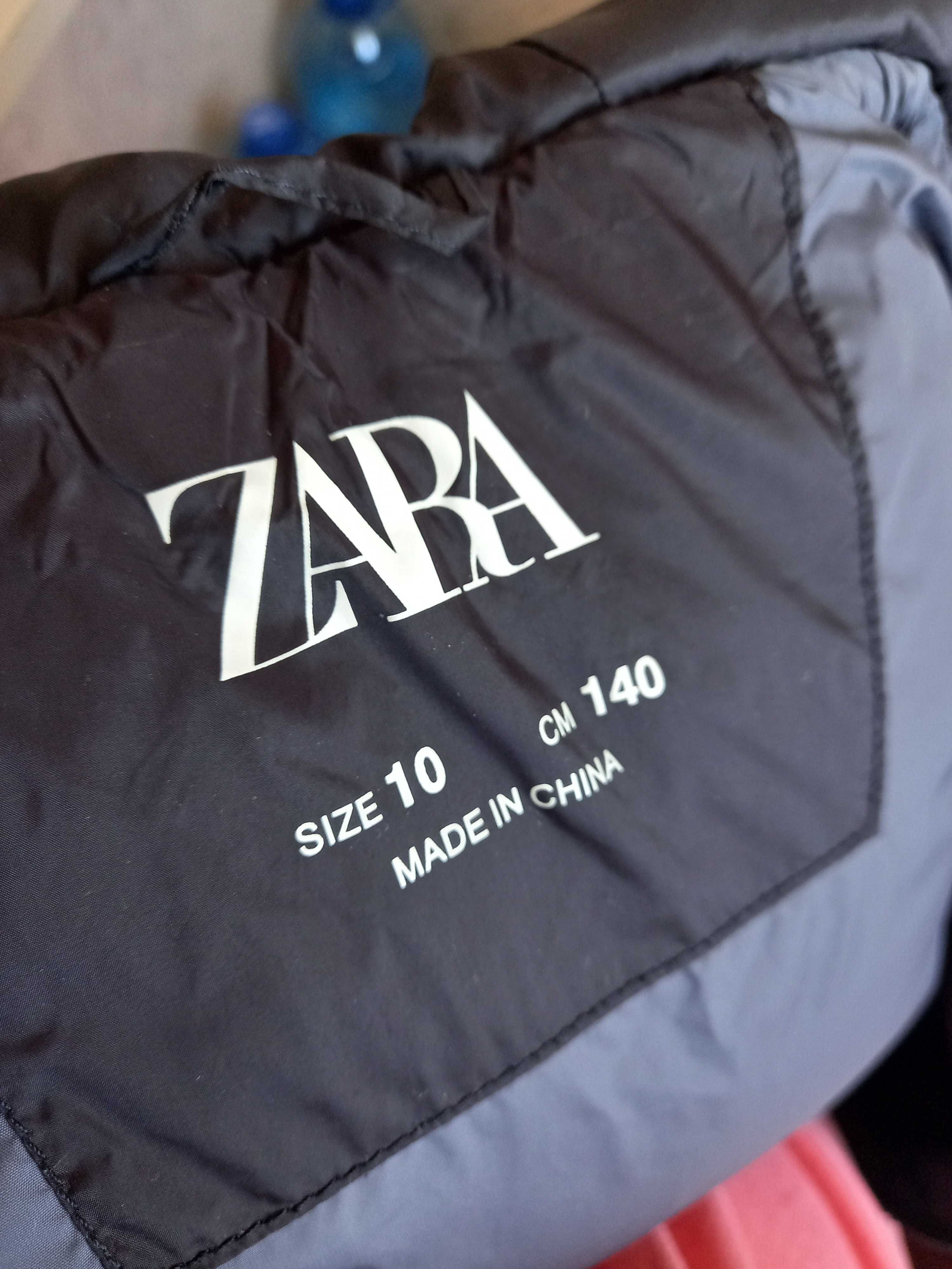 Пуховик Zara в отл сост на рост 140