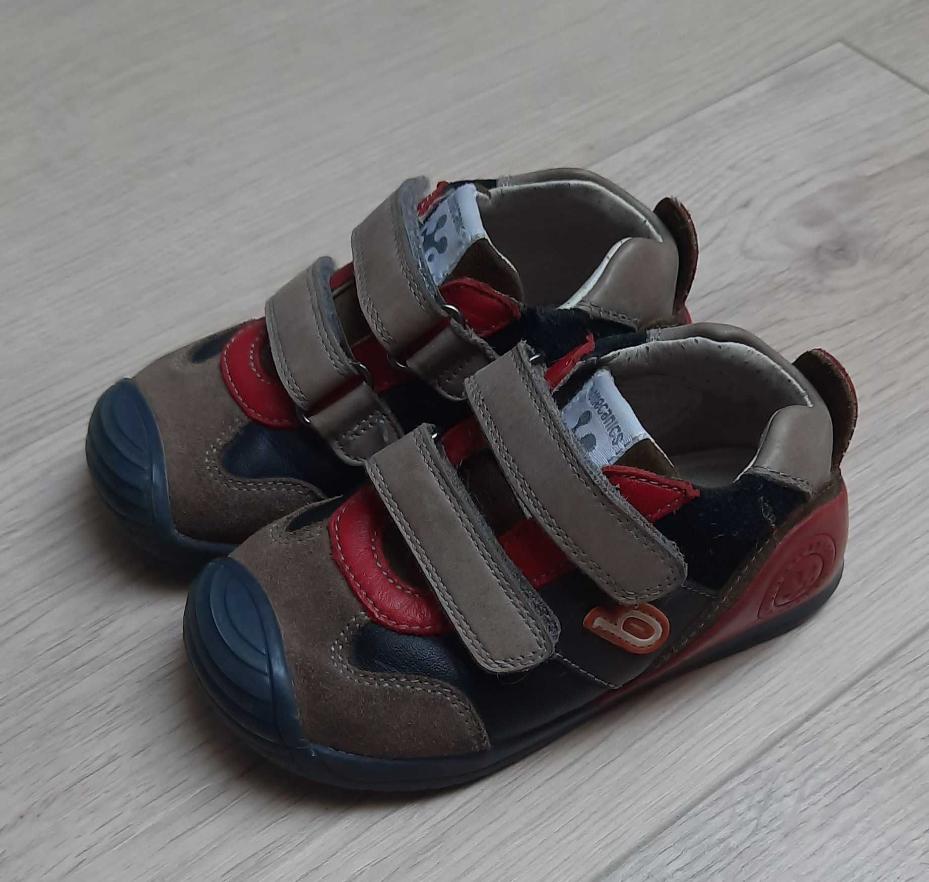 Buty/ trzewiki skórzane przejściowe na jesień Biomecanics roz 24