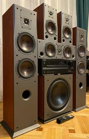 Kino Domowe Kolumny Dali Concept Subwoofer Amplituner Onkyo Bl