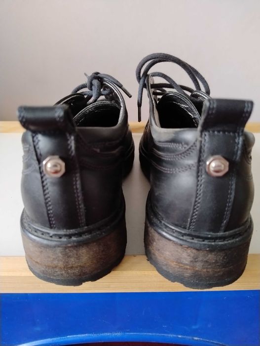 SUPER CENA Buty półbuty trzewiki pantofle marki DIESEL 37 skóra natura