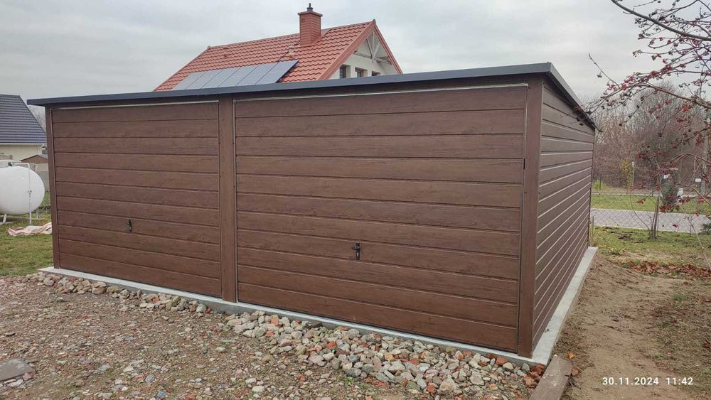 Garaże schowki 6x5 drewnopodobne PRODUCENT inne wymiary