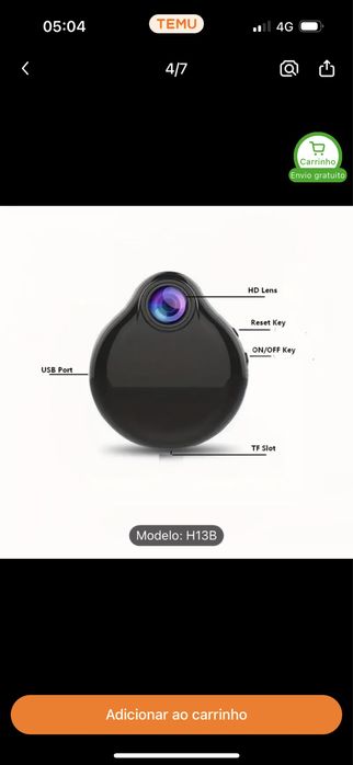 Mini CAMERA Inteligente