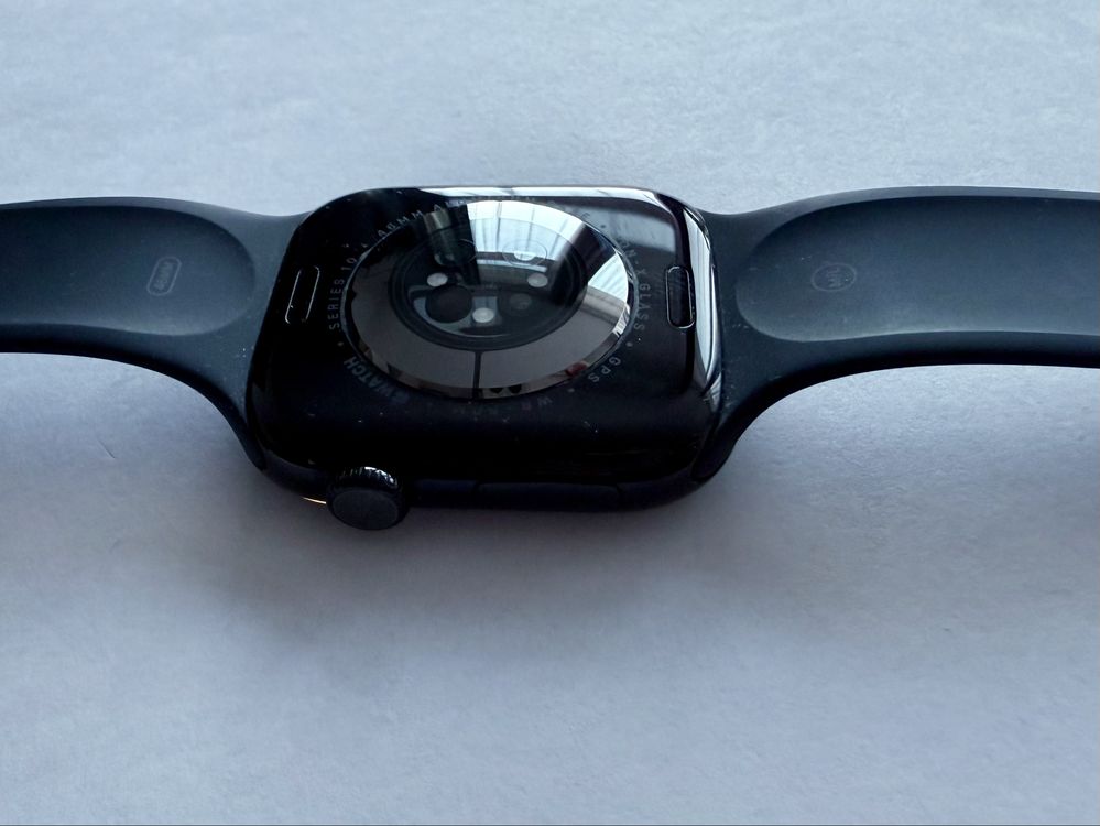 Apple Watch Series 10 GPS, Onyx (46mm) Idealny Stan + Zestaw 6 Pasków!
