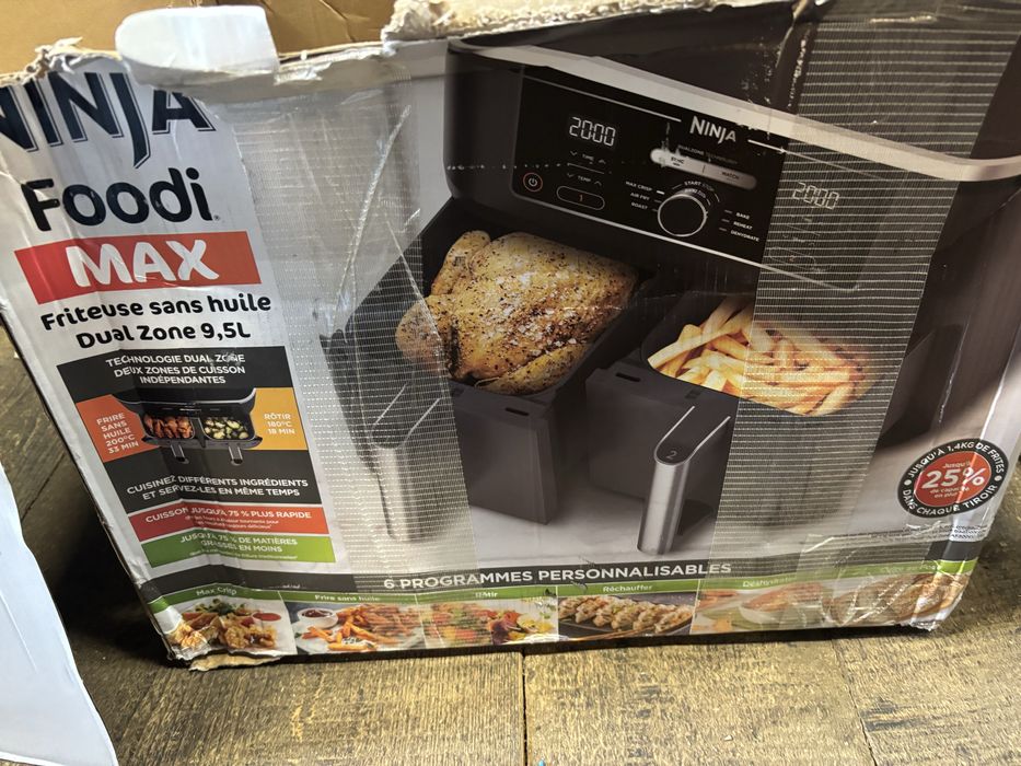 Ninja af400 dwie szuflady frytkownica beztłuszczowa