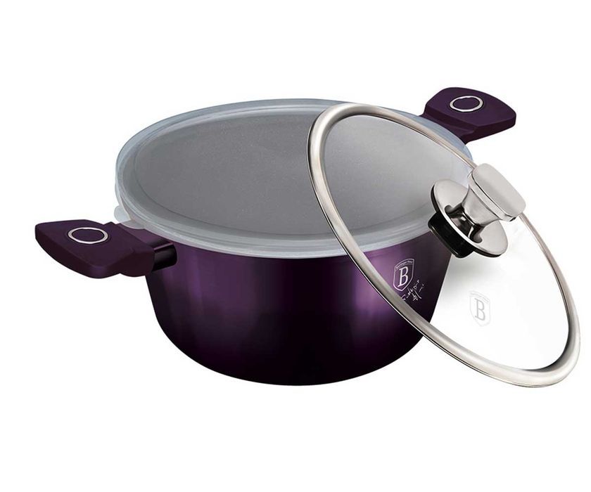 Garnek Tytanowy 20Cm Berlinger Haus Bh-6628 Purple