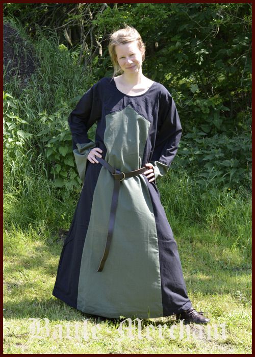 Sukienka Średniowieczna - Neira, Kolor Zielony, Rozmiar Xxxl Bm