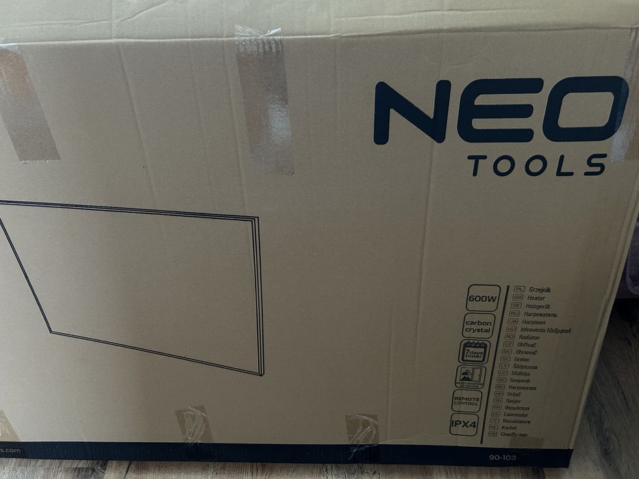 Інфрачервоний обігрівач NEO Tools 600W 90-103