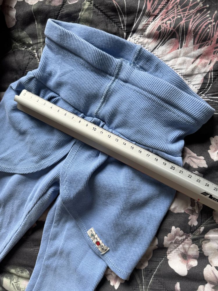 Leginsy Manymonths Niebieskie