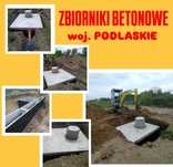 Szambo Betonowe Kanał samochodowy Zbiornik na deszczówkę 6m3