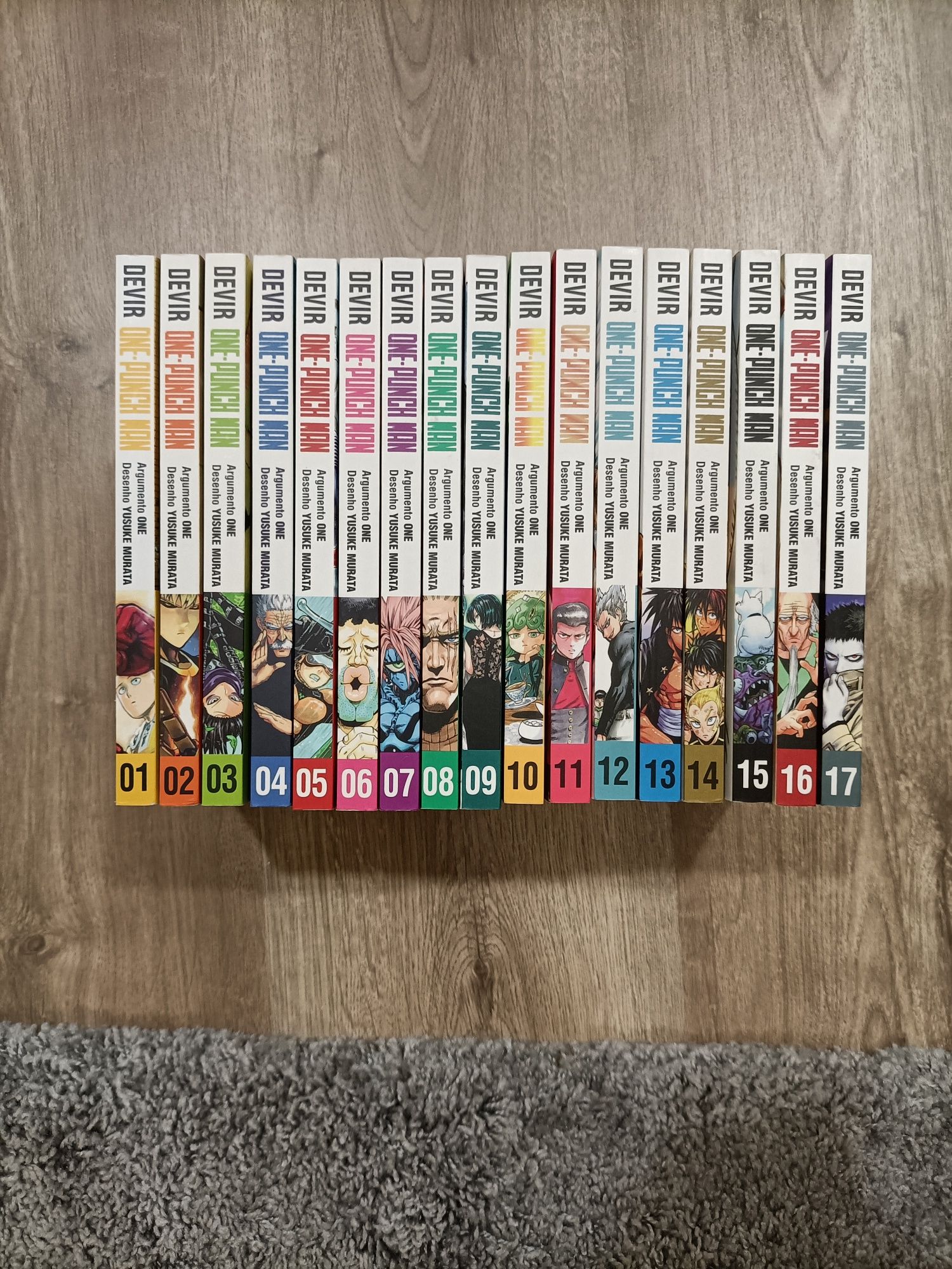 Manga de one punch man em português (1-17)