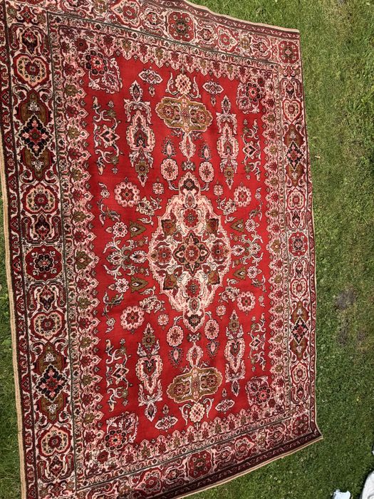 Натуральний килим червоний 3х2 м/ коврик натуральний , килим натуральр