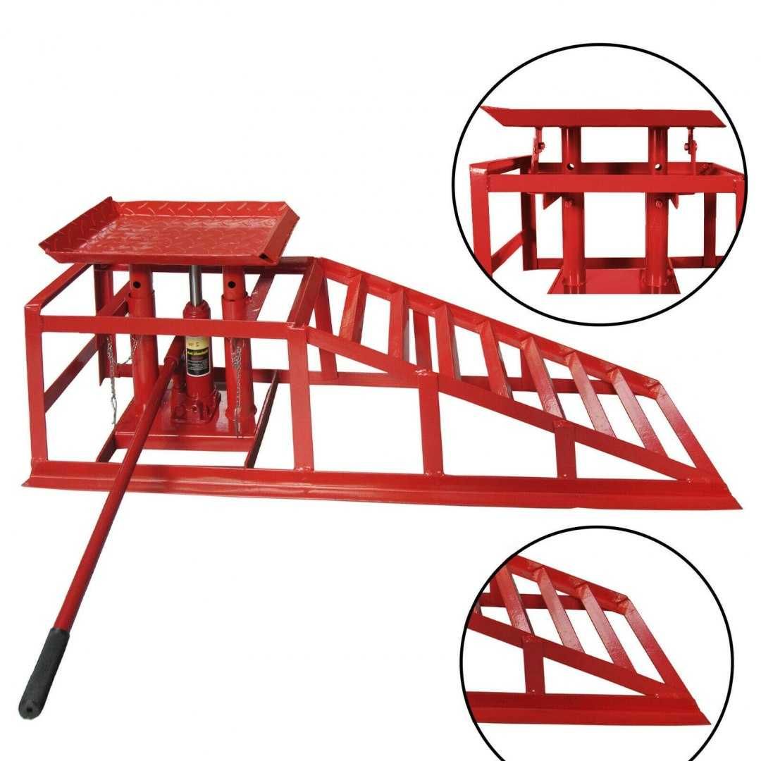 Rampy Najazdowe z Podnośnikiem Hydraulicznym 2 szt. Powystawowe