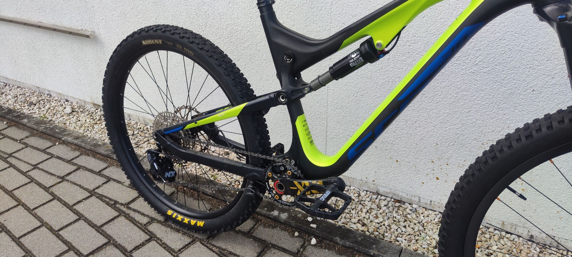 Scott genius 710 LT 170mm carbon mullet full custom