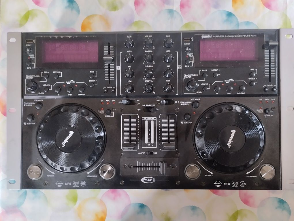 Gemini cdmp 6000 vestax,techics,Numark,reelop,Denon,