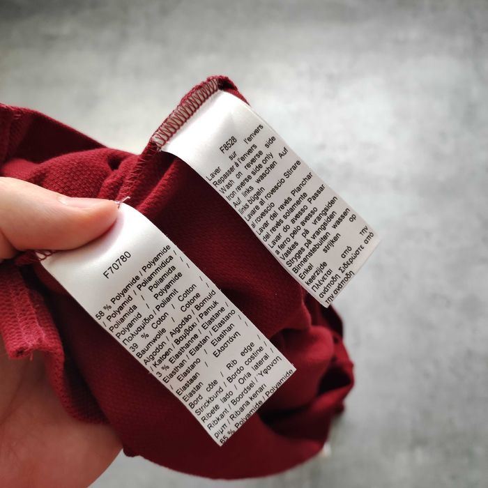 MĘSKA Koszulka Bluzka Grubsza Elegancka PREMIUM Lacoste France Polo