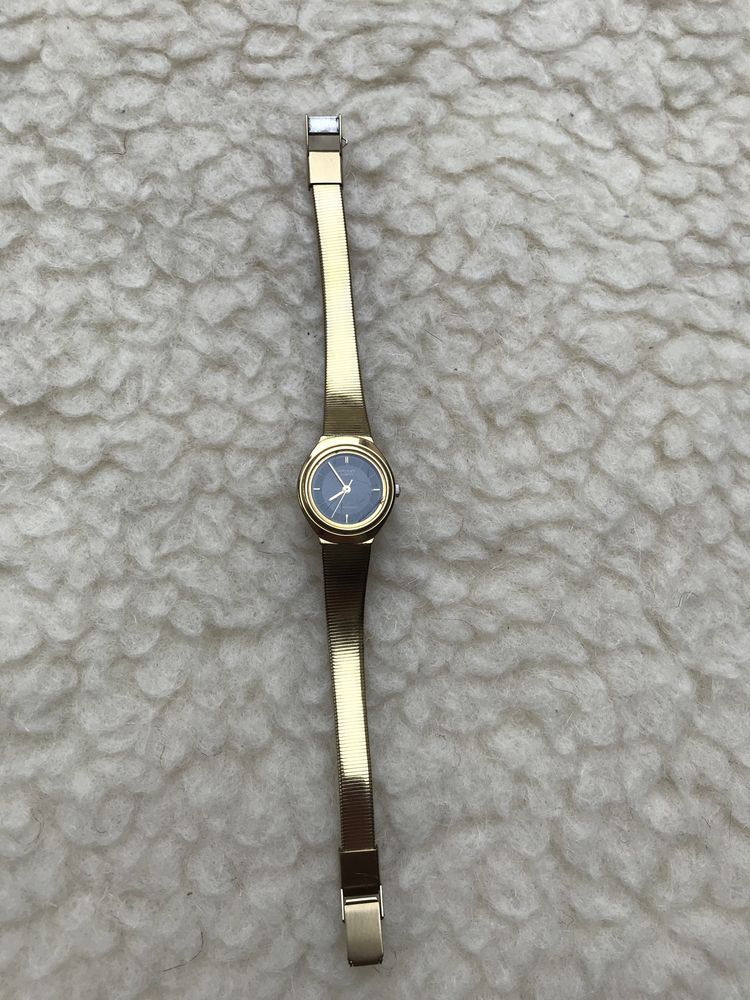 Stary złoty zegarek damski Orient Quartz, oldmoney vintage