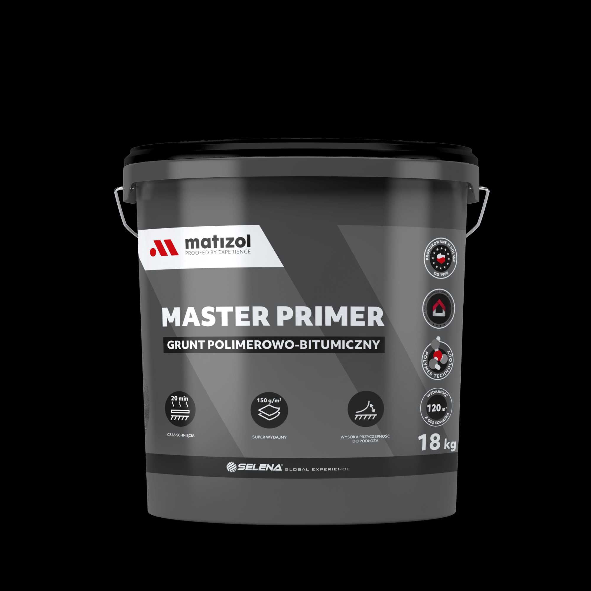 Grunt Primer do betonu, cegły, OSB, papy, izolacja, hydroizolacja.
