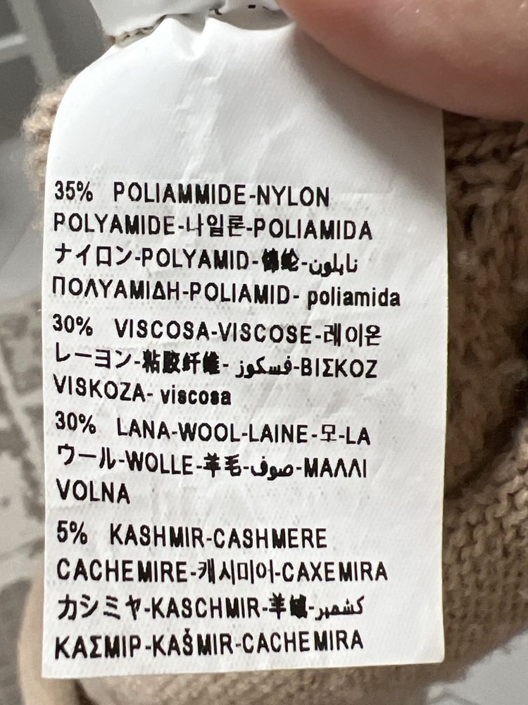 Кашемировый свитер Benetton