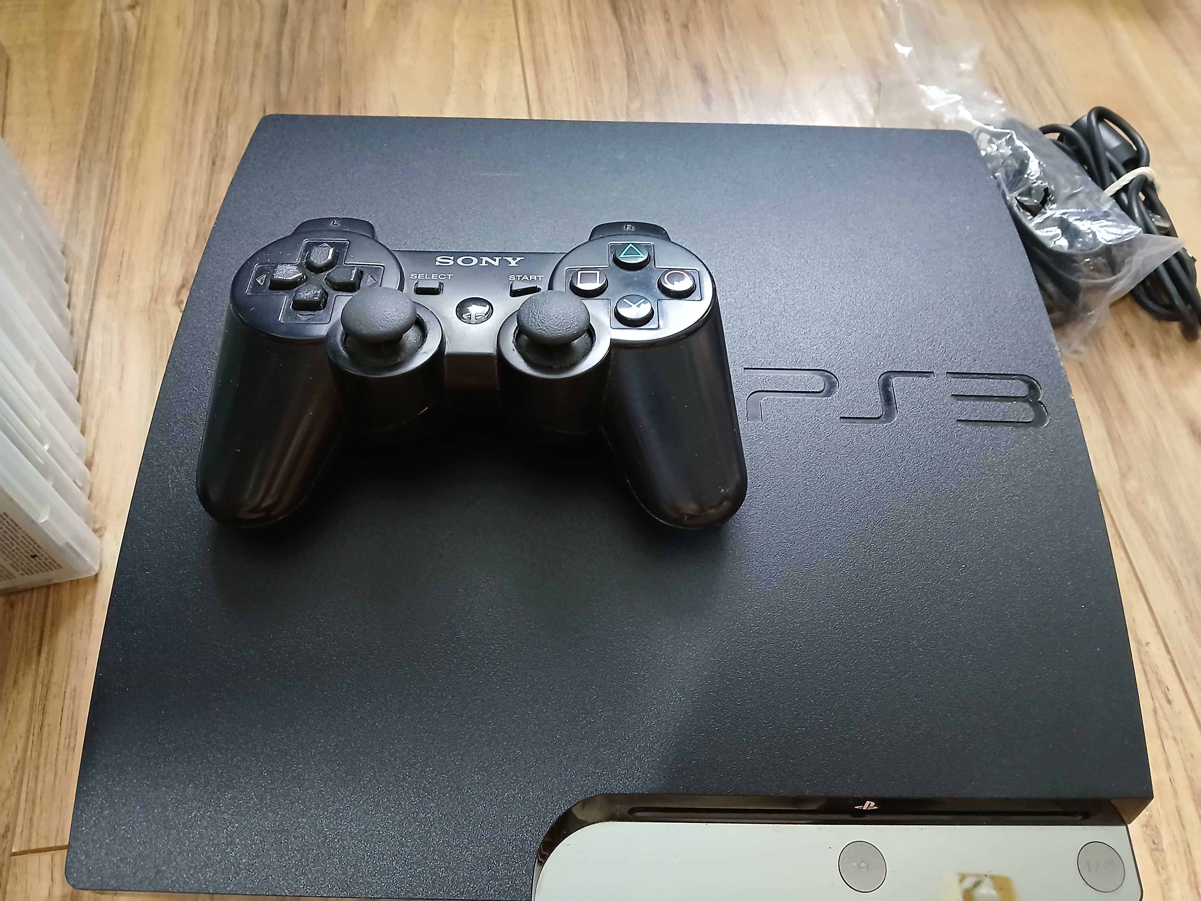 PS3/Playstation 3 320 GB - konsola z grami