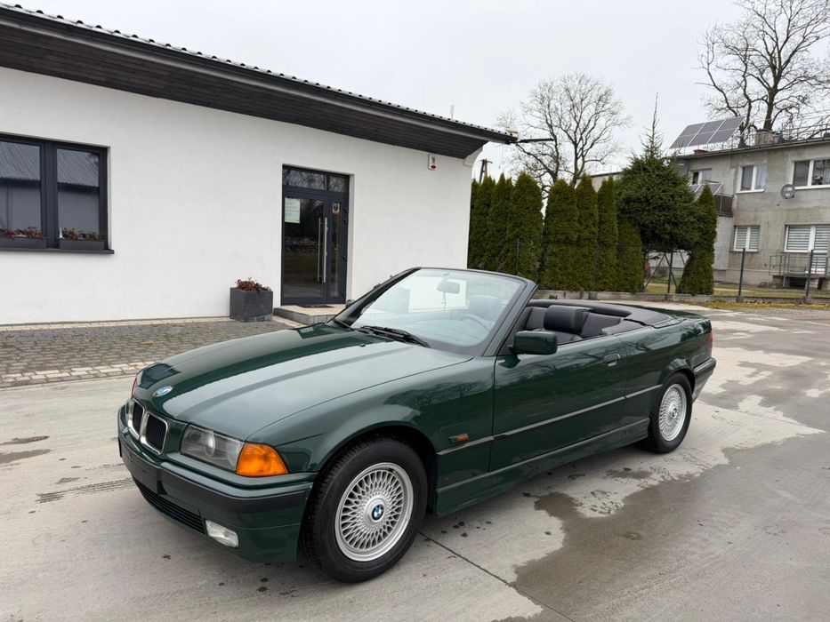 BMW 318 e36 cabrio Individual British Racing Green VIN