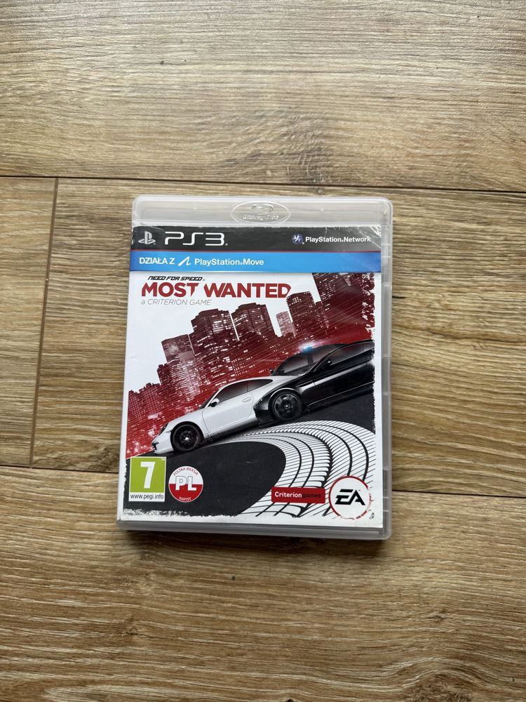 Gra Need For Speed Most Wanted Polska Wersja NFS PL PlayStation 3 Ps3