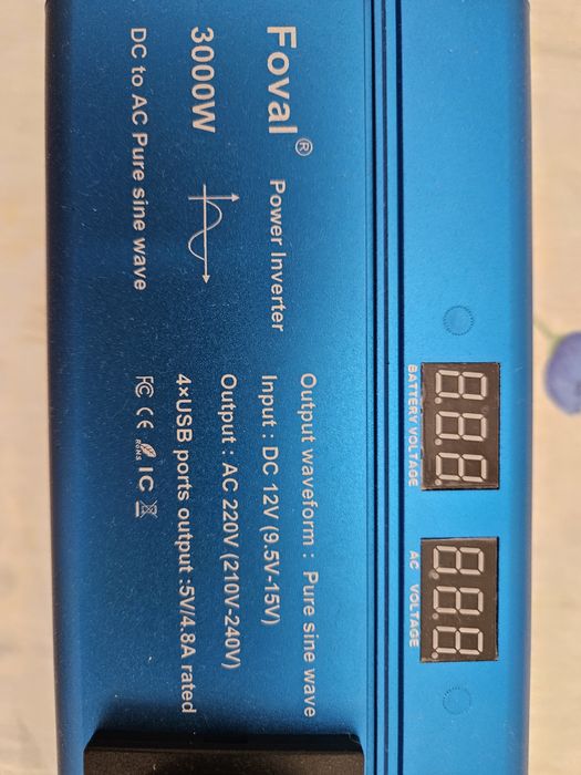 Inverter Foval 3000W