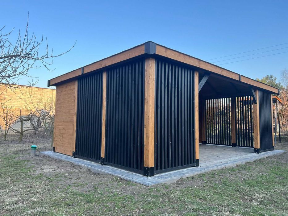 Altana altanka ogrodowa drewniana ,,Barcelona" 6x4m Hit !!!