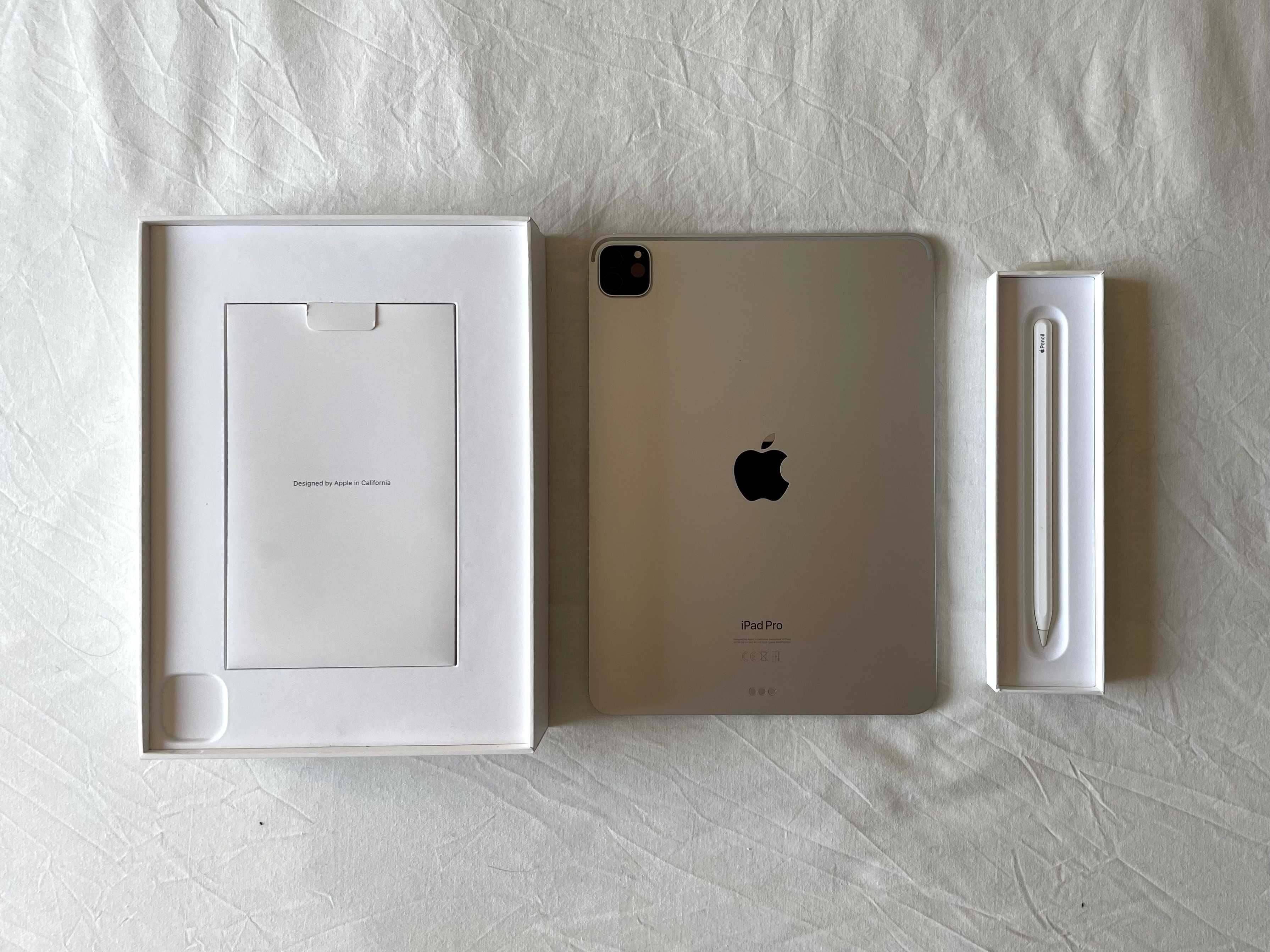 Ipad Pro 11" 128g (4ª Gen) M2 + Apple Pencil + Capa de Proteção