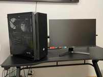Komputer Gamingowy Ryzen 5600X 32GB RAM SSD RX VEGA 56 +monitor zestaw