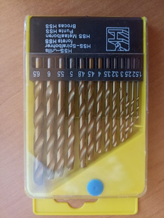 Набор сверел от 1.5/до 6.5