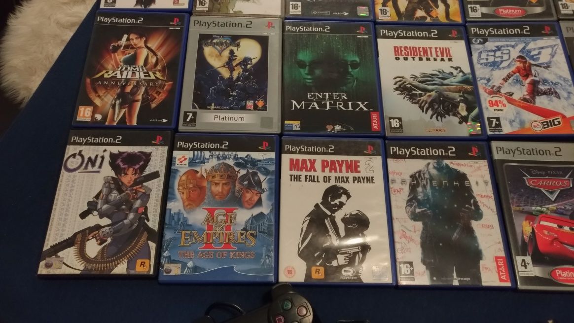 Coleção ps2 consola e jogos