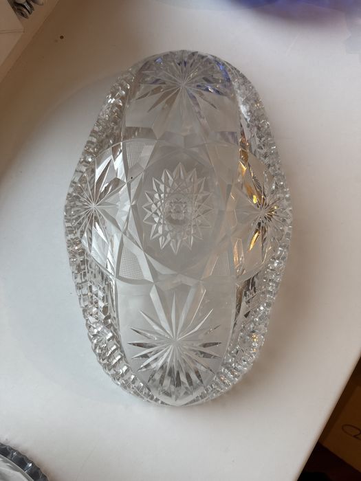 Kryształowy półmisek