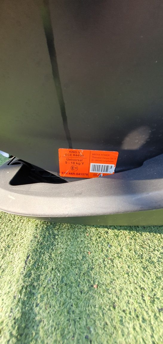 Fotelik britax Romer king II samochodowy jak nowy