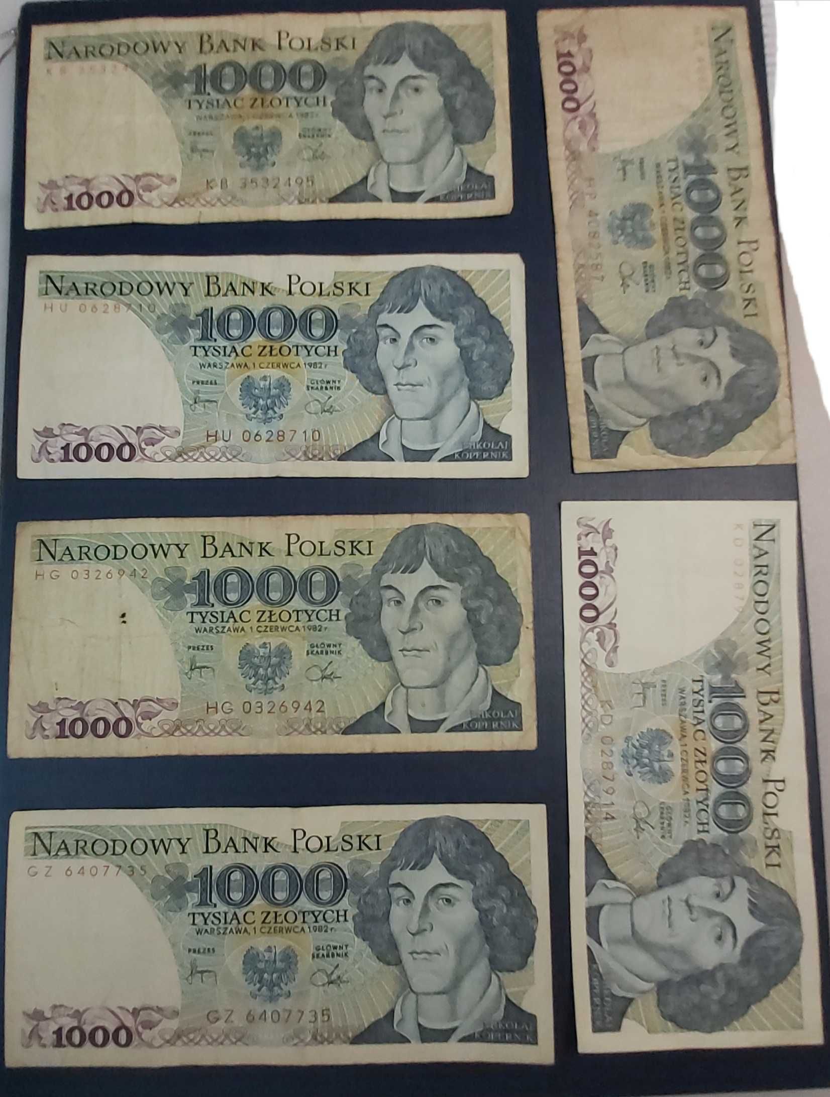 Banknot PRL Kopernik Waryński