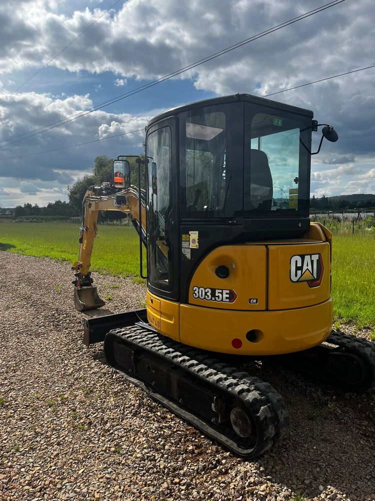 Minikoparka CAT 303.5 E CR 2020r koparka gasienicowa 2 szt