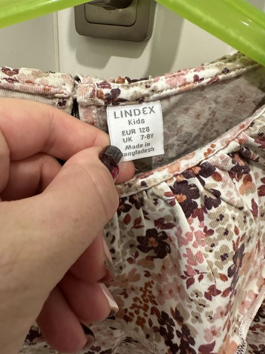 Bluzeczka z długim rękawkiem Lindex rozmiar 128