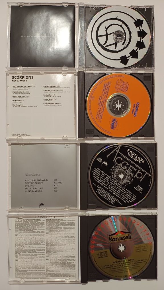 Accept , Blink 182 , Scorpions